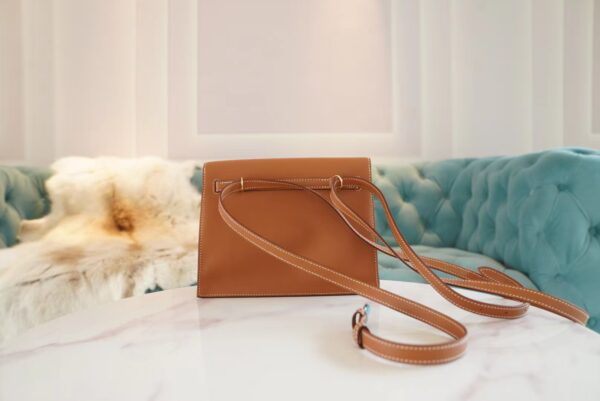 fbae08ab0943ac1 Sale Hermes Kelly Danse22CM CK37 Gold Evercolor Leather Shoulder Bag