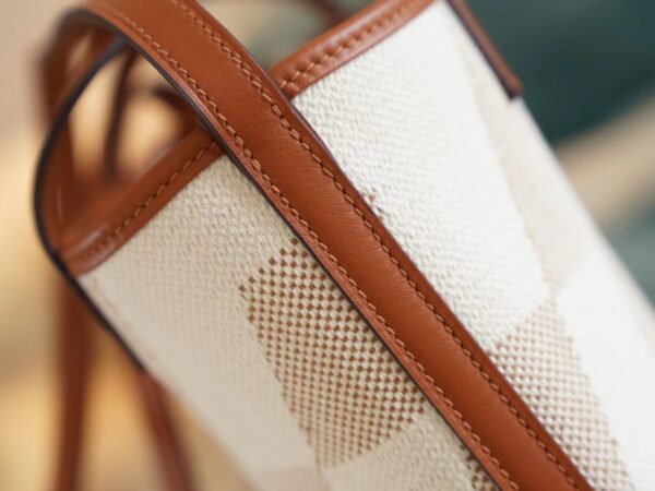 fca2cec4ad772f7 Lcmode Factory Hermes CK37 Gold H en Biais27 Canvas/Swift Leather Tote Bag