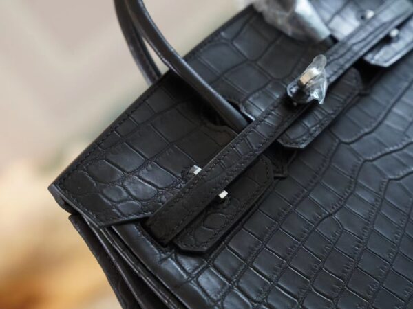 fe4281981a01225 God Factory Bags Factory Hermes CK89 Nior Hcp Niloticus Crocodile Birkin25CM Silver Hardware