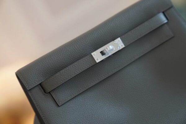 fedf8e48db2993d God Factory Bags Hermes Factory 0L Gris Meyer Kelly Danse22CM Evercolor Leather Silver Hardware