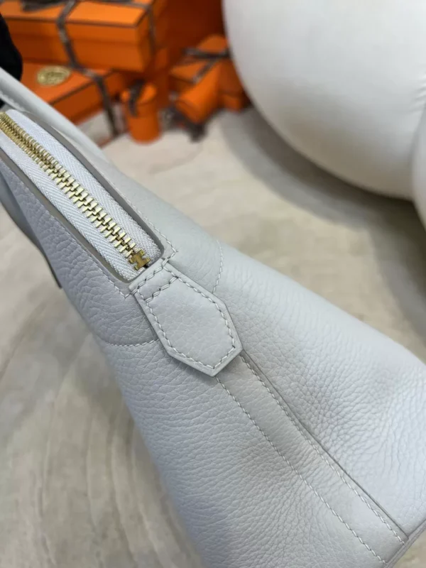 mmexport1712557586937-jpg Australia Sydney Hermes 80 Gris Pearl Clemence Bolide 31CM Gold Hardware