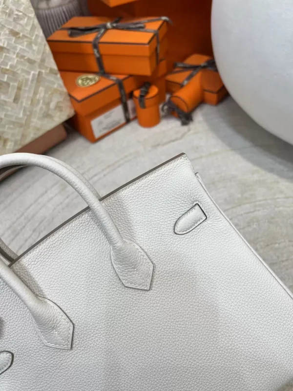 mmexport1712557724910-jpg Saudi Arabia Riyadh Hermes Togo Leather Birkin 25CM 10 Craie Gold Hardware
