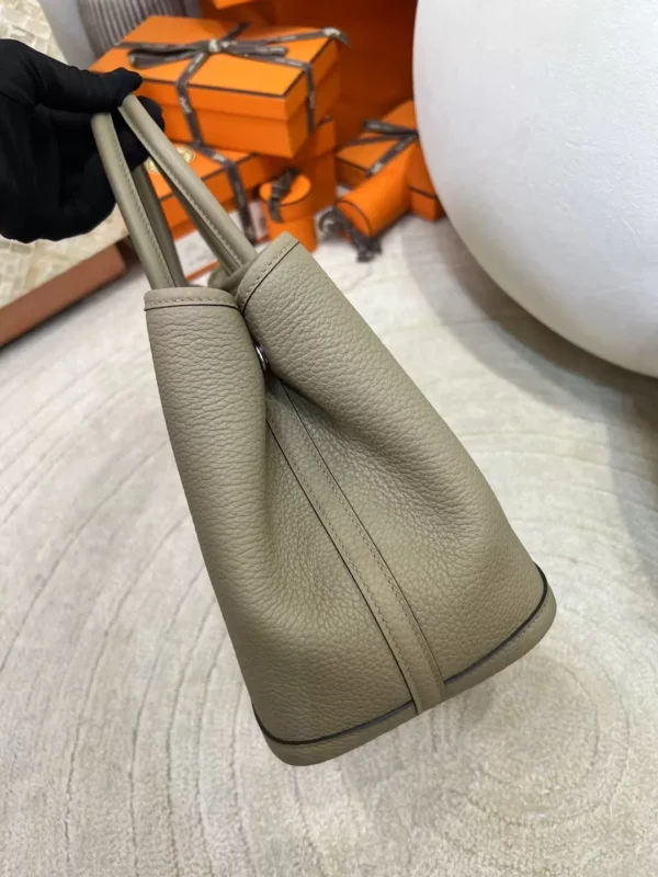 mmexport1713250221222-jpg USA Los Angeles Hermes M8 Gris Asphalt Negonda Garden Party 30CM Silver Hardware