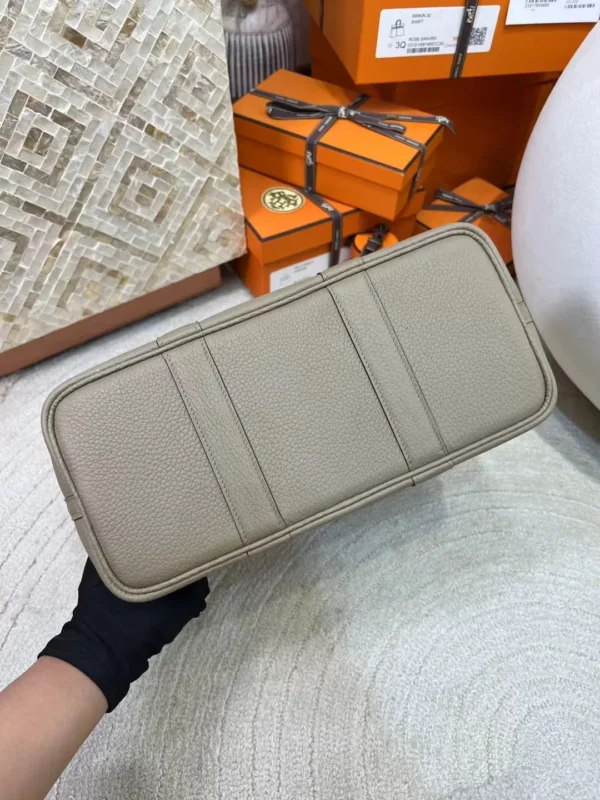 mmexport1713250226966-jpg USA Los Angeles Hermes M8 Gris Asphalt Negonda Garden Party 30CM Silver Hardware