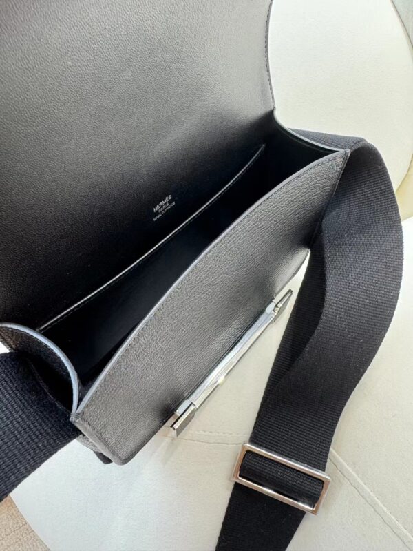 mmexport1715153467389 Kuwait Hermes Bag Geta 20CM Chevre Leather 89 Noir Gold Hardware