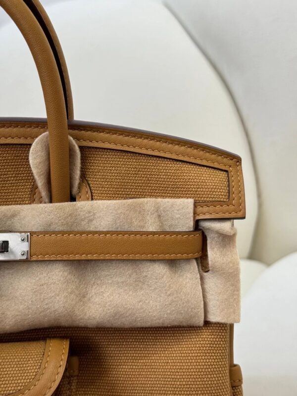 mmexport1715153550790 Australia Sydney Hermes Birkin Cargo 25CM 37 Gold Canvas/ Swift Leather Silver Hardware