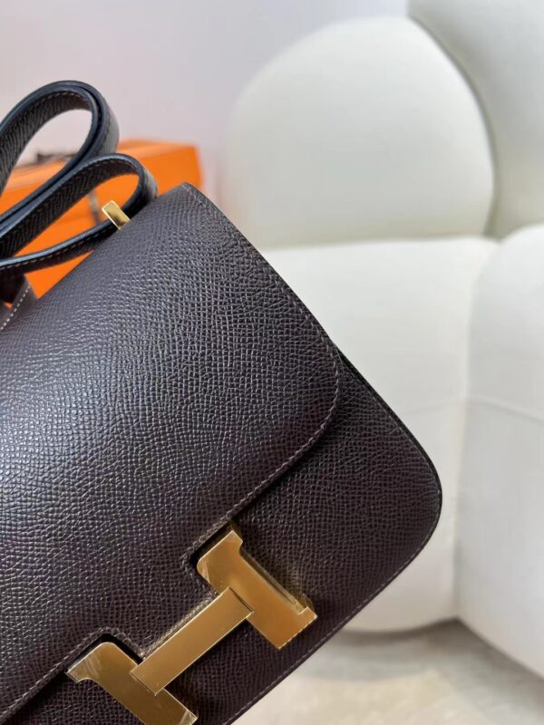 mmexport1716272204699 Thailand Hermes Constance 19CM 0G Rouge Sellier Epsom Leather Gold Hardware