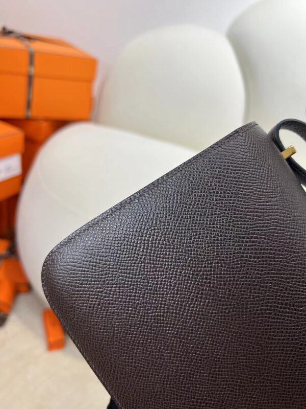 mmexport1716272206471 Thailand Hermes Constance 19CM 0G Rouge Sellier Epsom Leather Gold Hardware