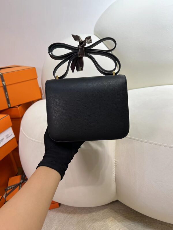 mmexport1717481860887 Kuwait Hermes Constance 19CM Epsom Leather 89 Noir Gold Hardware