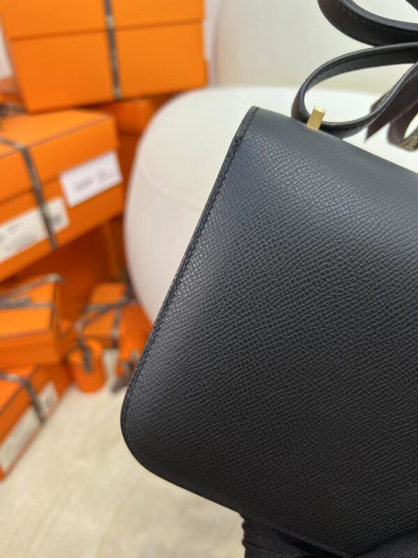 mmexport1717481864686 Kuwait Hermes Constance 19CM Epsom Leather 89 Noir Gold Hardware