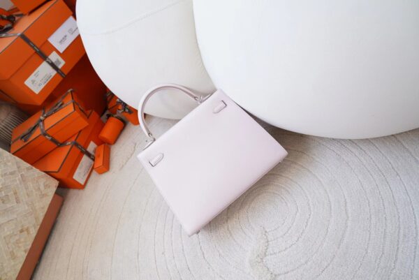 mmexport1720678745679 Hermes Bag Price Kelly Sellier 25CM Epsom Leather 09 Mauve Pale Silver Hardware