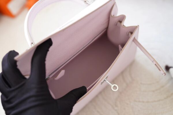 mmexport1720678755198 Hermes Bag Price Kelly Sellier 25CM Epsom Leather 09 Mauve Pale Silver Hardware