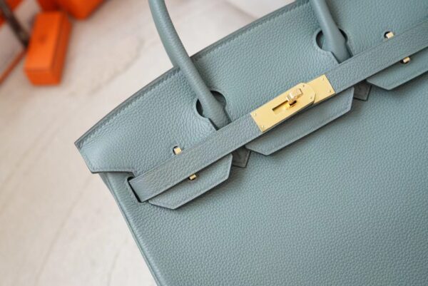 mmexport1720777041739 Hermes Bag Price Togo Leather Birkin 30CM 63 Vert Amande Gold Hardware