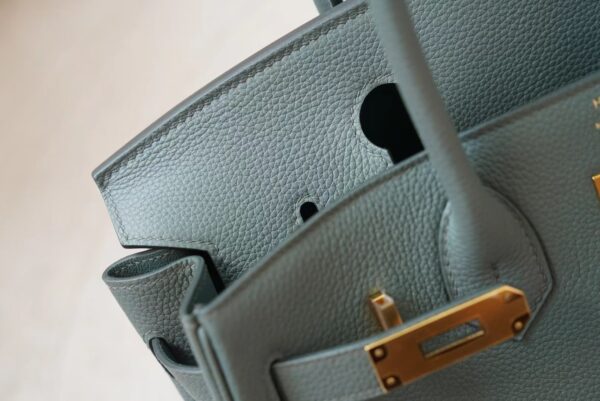mmexport1720777043666 Hermes Bag Price Togo Leather Birkin 30CM 63 Vert Amande Gold Hardware