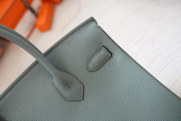 mmexport1720777045671 Hermes Bag Price Togo Leather Birkin 30CM 63 Vert Amande Gold Hardware