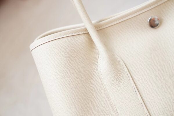mmexport1720777100576 UAE Dubai Hermes Garden Party 36CM Epsom Leather 10 Craie Silver HArdware