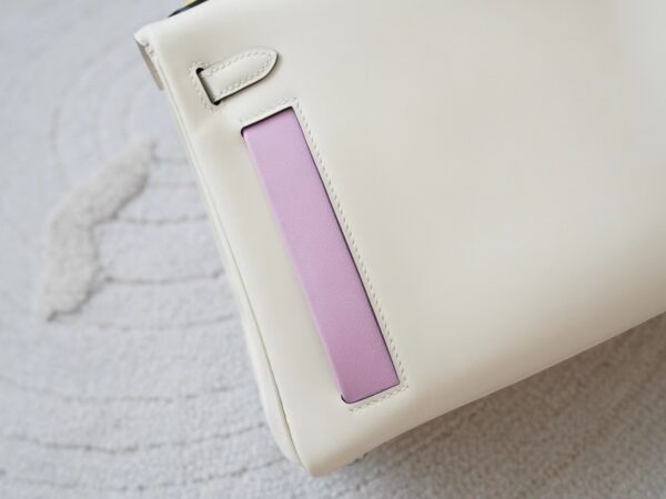 mmexport1721456233316 UAE Dubai Hermes Kelly 25CM Colormatic Swift Leather I2 Nata Silver Hardware