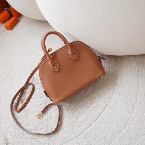 Hermes Bag Price Mini Bolide 18CM 37 Gold Evercolor Gold Hardware