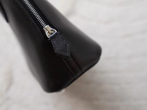 mmexport1721716539322 Hermes Bag Price Chevre Leather Mini Bolide 18CM 89 Noir Silver Hardware