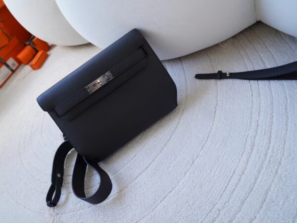 mmexport1721890690982 Kuwait Hermes Kelly Depeches 25CM Togo Leather 89 Noir Silver Hardware