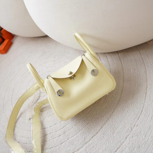 Canada Toronto Hermes Picotin 18CM Evercolor Leather 0Y Lemoncello Silver Hardware