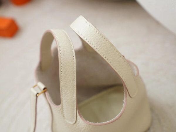 mmexport1722329813502 Russia Moscow Hermes Picotin Micro 14CM Clemence Leather I2 Nata Gold Hardware
