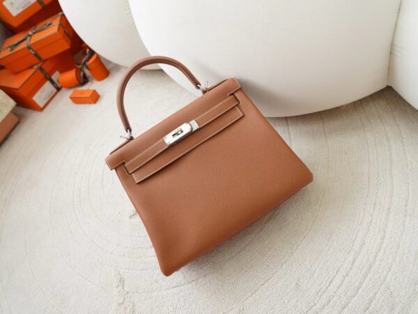 mmexport1722418357467-1 Hermes Bag Price 37 Gold Togo Leather Kelly 28CM Silver Hardware