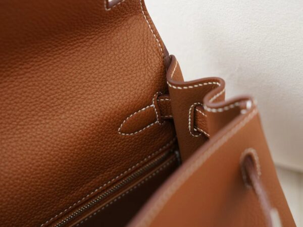 mmexport1722418389289 Hermes Bag Price 37 Gold Togo Leather Kelly 28CM Silver Hardware