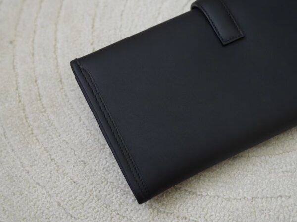 mmexport1722590319008 Hermes Jige Elan Clutch Bag Swift Leather 89 Noir