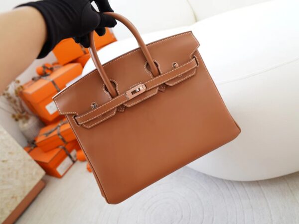 mmexport1722590444864 Australia Sydney Hermes Birkin 25CM 37 Gold Jonthan Leather Silver Hardware