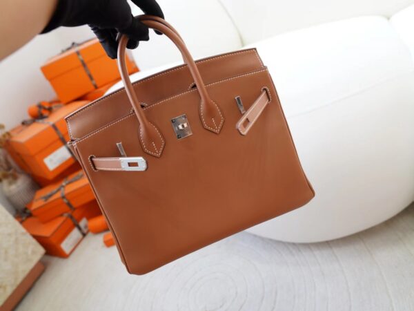 mmexport1722590447096 Australia Sydney Hermes Birkin 25CM 37 Gold Jonthan Leather Silver Hardware