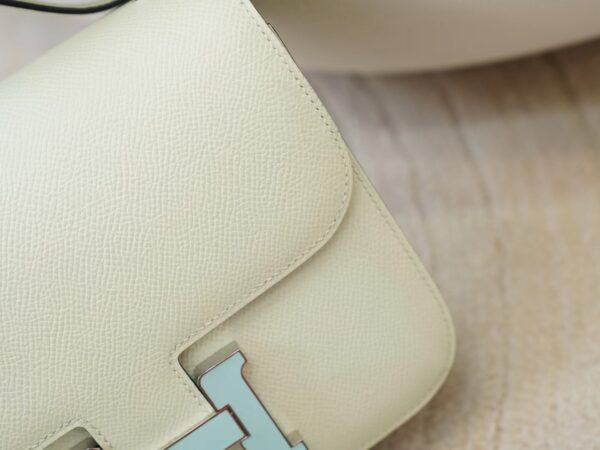 mmexport1725518380388 DDMode Hermes Factory Constance 19CM 0S Vert Fizz Epsom Leather Enamel Buckle