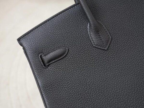 mmexport1725856592802 DDMode Hermes Bags Birkin 35CM CK89 Noir Togo Leather Silver Hardware