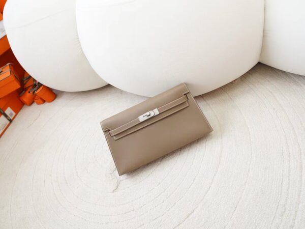 mmexport1725856848783-1 Hermes Bag Price Kelly Elan 27CM Madame Leather CK18 Etoupe Grey Silver Hardware