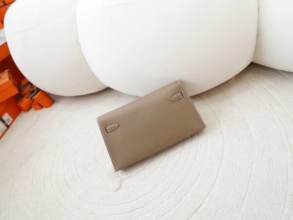 mmexport1725856850560 Hermes Bag Price Kelly Elan 27CM Madame Leather CK18 Etoupe Grey Silver Hardware