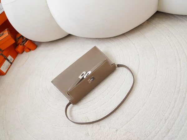 mmexport1725856854247 Hermes Bag Price Kelly Elan 27CM Madame Leather CK18 Etoupe Grey Silver Hardware