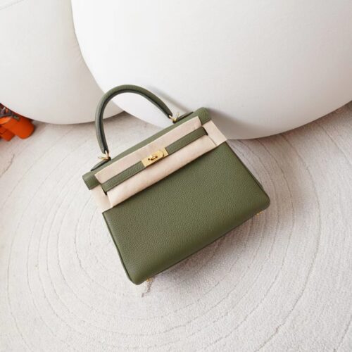 Hermes Bag Price Kelly 25CM Togo Leather V6 Canopee Gold Hardware