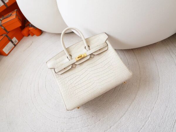 mmexport1726208025138-1 Hermes Bag Price 8L Beton HCP Matte Porosus Crocodile Birkin 25CM Gold Hardware