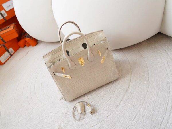 mmexport1726208040997 Hermes Bag Price 8L Beton HCP Matte Porosus Crocodile Birkin 25CM Gold Hardware