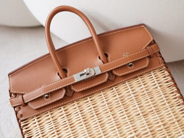 mmexport1726208074589 Hermes Birkin Picnic 25CM 37 Gold Swift Leather / Bamboo Gold Hardware