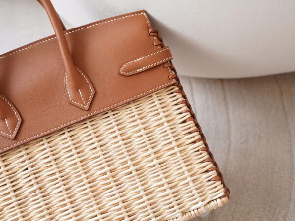 mmexport1726208077059 Hermes Birkin Picnic 25CM 37 Gold Swift Leather / Bamboo Gold Hardware