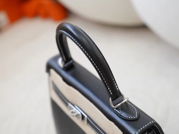 mmexport1726299114934 Hermes Bag Price 89 Noir / 9W Crocus Chevre Leather Kelly Sellier 25CM Silver Hardware