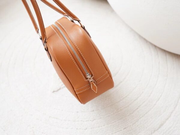 mmexport1727074505681 Singapore Kuala Lumpur Hermes Plume Mini 20CM CK37 Gold Epsom Leather Silver Hardware