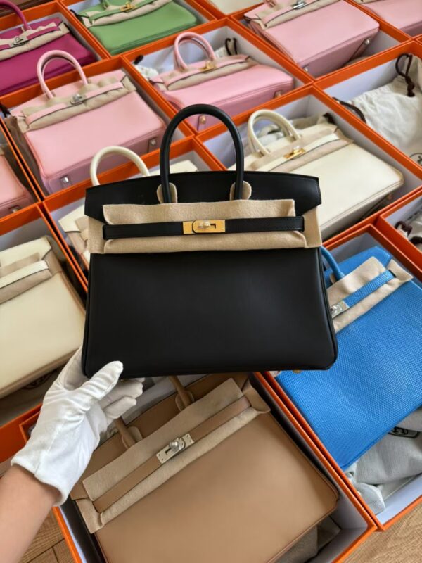 mmexport1729502673716-1 Hermes Bag Price Swift Leather Birkin 25CM CC89 Noir Gold Hardware