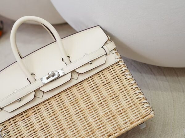 mmexport1730711043469 Hermes Bag Price Birkin Picnic 25CM Swift Leather I2 Nata & Bamboo Silver Hardware