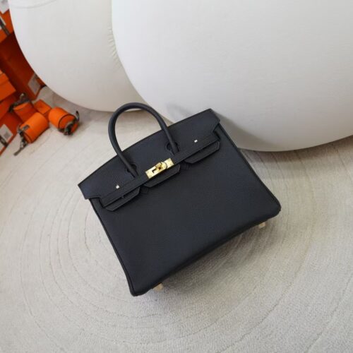 Canada Ottawa Hermes Birkin 25CM Togo Leather CC89 Noir Gold Hardware
