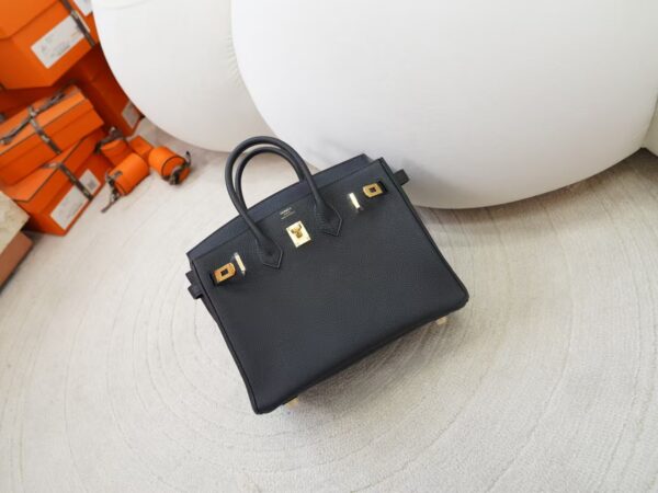 mmexport1730880085201 Canada Ottawa Hermes Birkin 25CM Togo Leather CC89 Noir Gold Hardware
