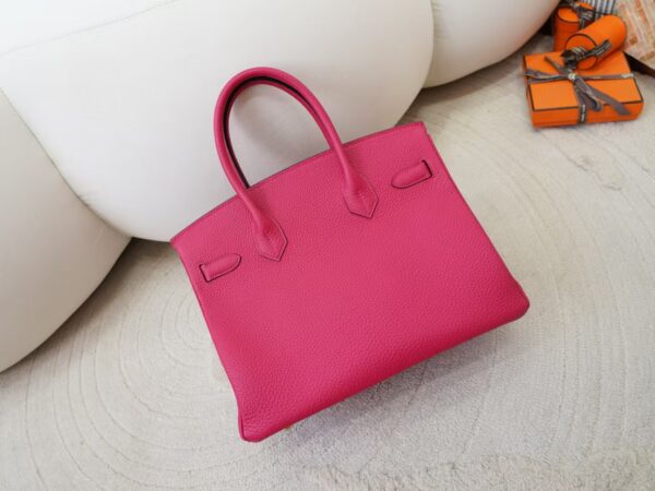 mmexport1730966235857 Hermes 0D Rose Mexico Togo Leather Birkin 30CM Images Gold Hardware