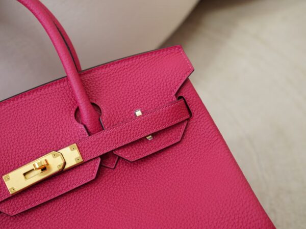 mmexport1730966237890 Hermes 0D Rose Mexico Togo Leather Birkin 30CM Images Gold Hardware