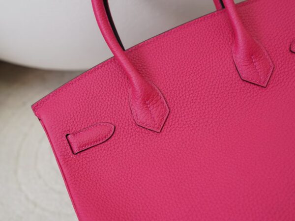 mmexport1730966241693 Hermes 0D Rose Mexico Togo Leather Birkin 30CM Images Gold Hardware